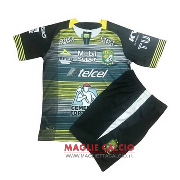 nuova pirma terza magliette club leon set completo bambino 2020-2021