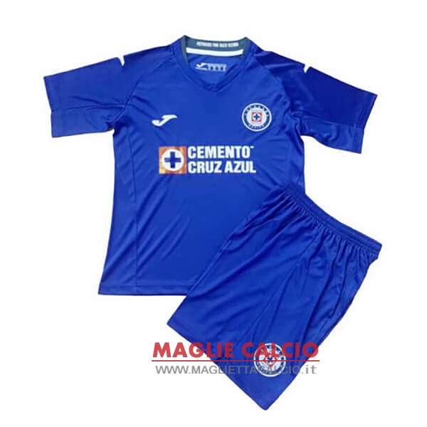 nuova prima magliette cruz azul set completo bambino 2020-2021