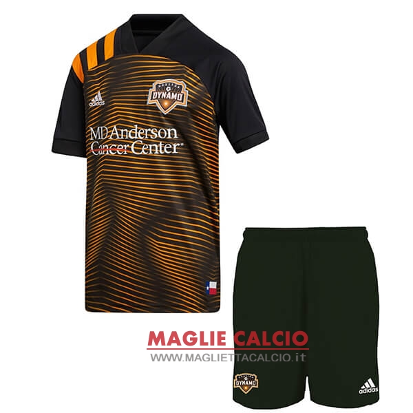 nuova seconda magliette houston dynamo set completo bambino 2020-2021