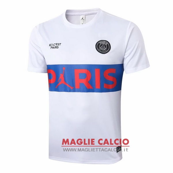 nuova formazione divisione magliette paris saint germain 2020-2021 bianco blu