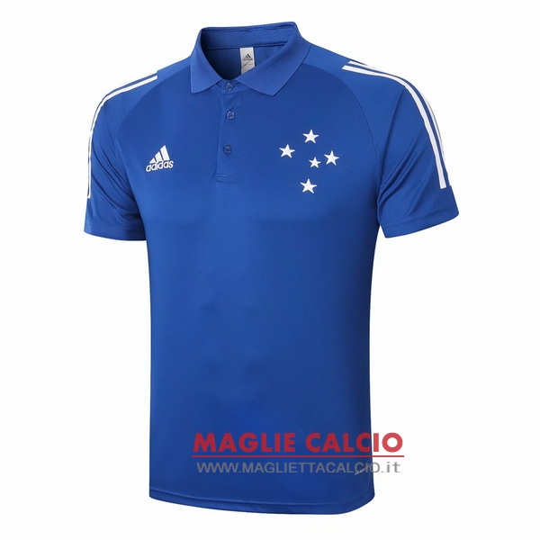 cruzeiro blu magliette polo nuova 2020-2021