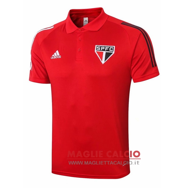 polo maglia sao paulo 2020-2021 rosso