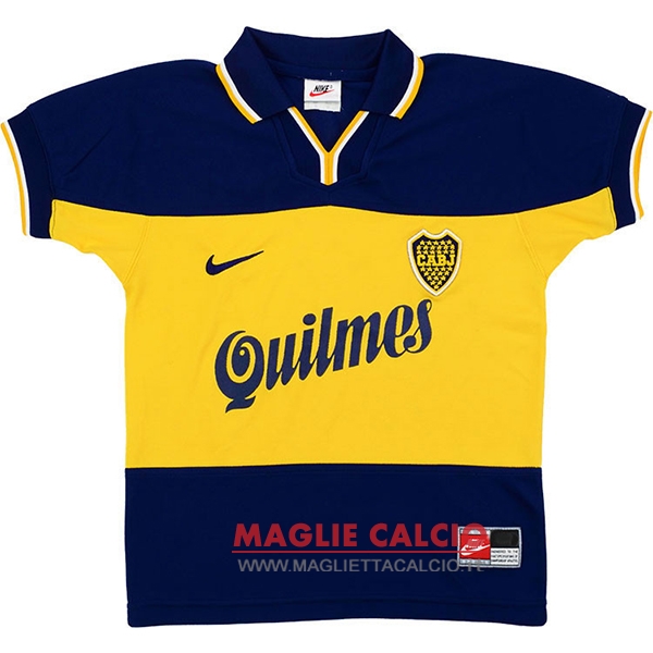 nuova prima magliette boca juniors retro 1999