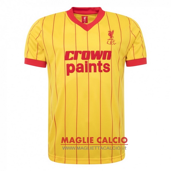 nuova seconda magliette liverpool retro 1982-1983