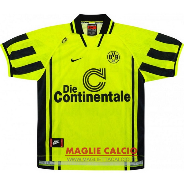 nuova prima magliette borussia dortmund retro 1996-1997