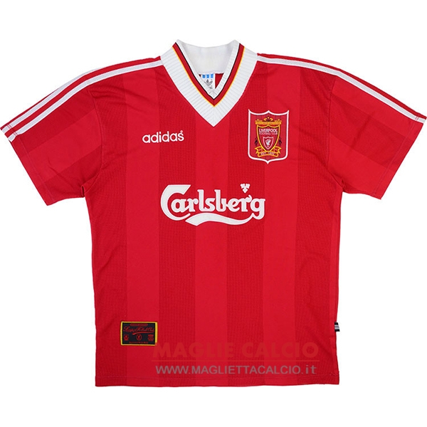 nuova prima magliette liverpool retro 1995-1996