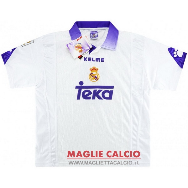 nuova prima magliette real madrid retro 1997-1998