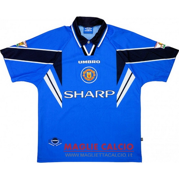 nuova seconda magliette manchester united retro 1997-1998