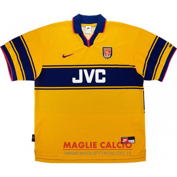 nuova seconda magliette arsenal retro 1997-1999