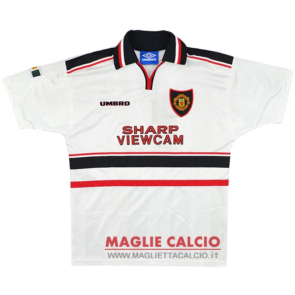 nuova seconda magliette manchester united retro 1998-1999