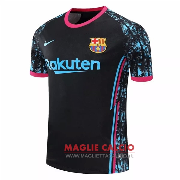 nuova magliette barcelona formazione 2020-2021 nero rosa