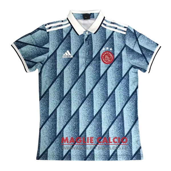 ajax blu magliette polo nuova 2020-2021