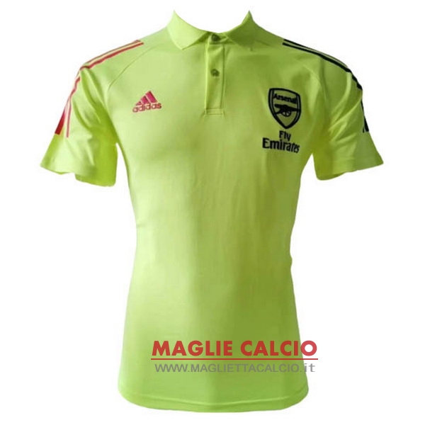 arsenal verde magliette polo nuova 2020-2021