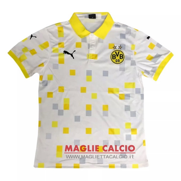 borussia dortmund giallo bianco magliette polo nuova 2020-2021