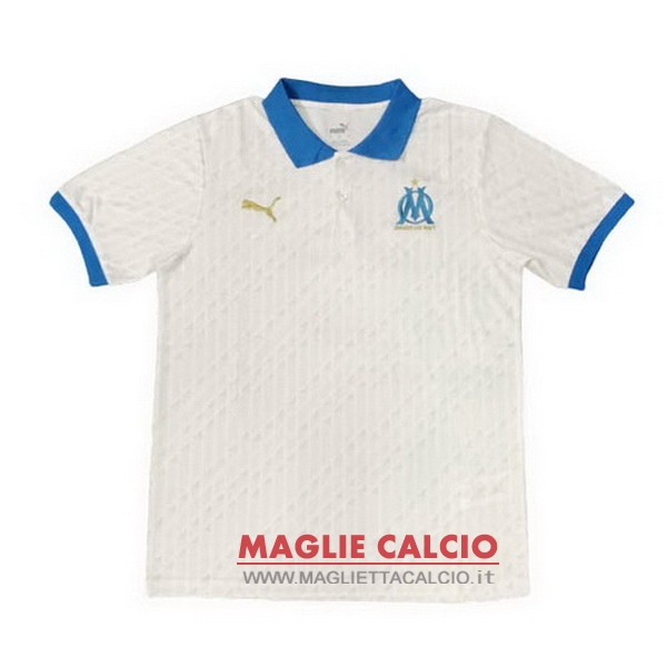 polo maglia marseille 2020-2021 bianco