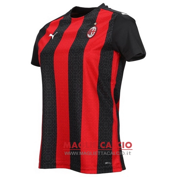 nuova prima magliette ac milan donna 2020-2021