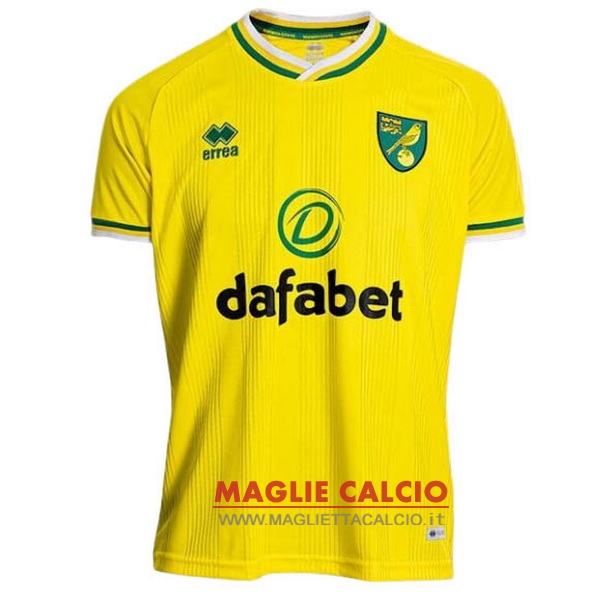 nuova prima magliette norwich city 2020-2021