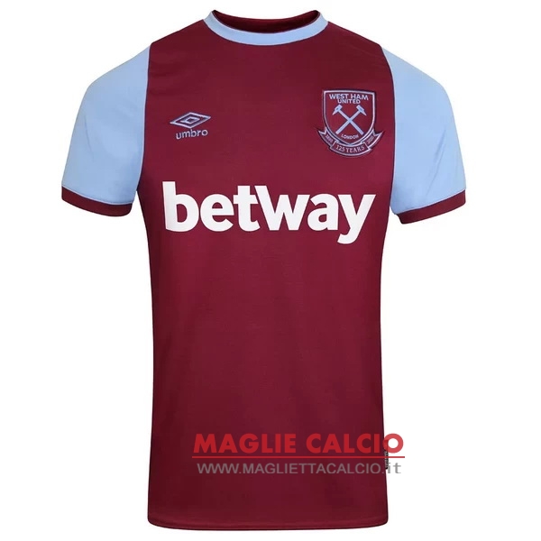 nuova prima divisione magliette west ham 2020-2021