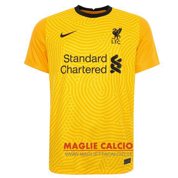 nuova seconda portiere divisione magliette liverpool 2020-2021