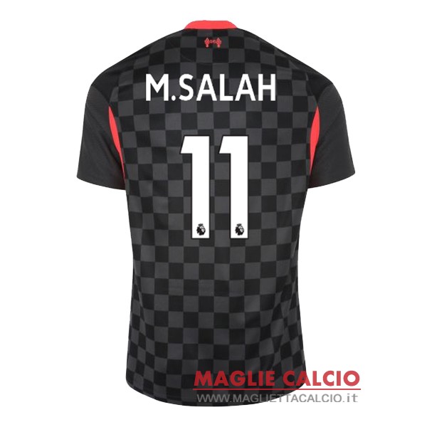 nuova maglietta liverpool 2020-2021 m.salah 11 terza