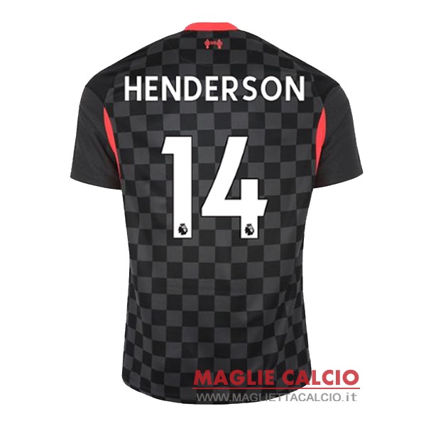 nuova maglietta liverpool 2020-2021 henderson 14 terza