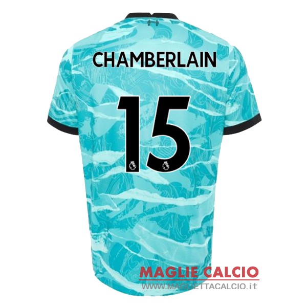 nuova maglietta liverpool 2020-2021 chamberlain 15 seconda