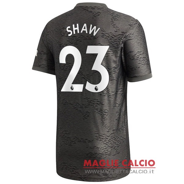 nuova maglietta manchester united 2020-2021 shaw 23 seconda