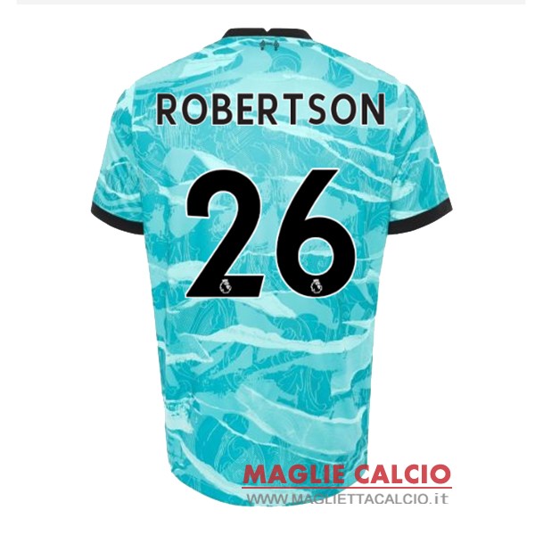 nuova maglietta liverpool 2020-2021 robertson 26 seconda