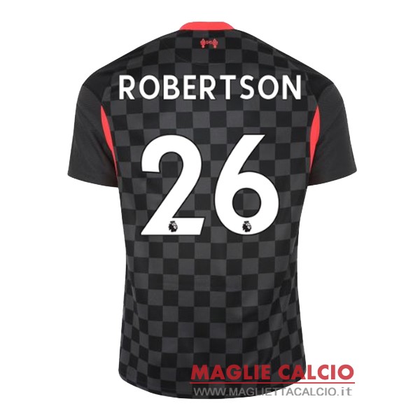 nuova maglietta liverpool 2020-2021 robertson 26 terza