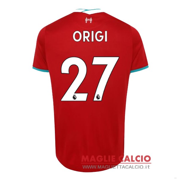 nuova maglietta liverpool 2020-2021 origi 27 prima