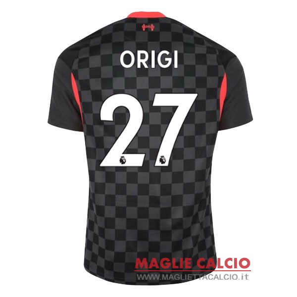 nuova maglietta liverpool 2020-2021 origi 27 terza