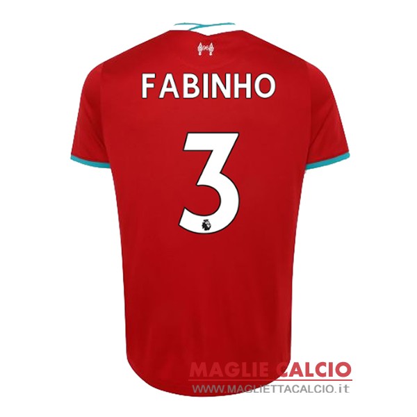 nuova maglietta liverpool 2020-2021 fabinho 3 prima