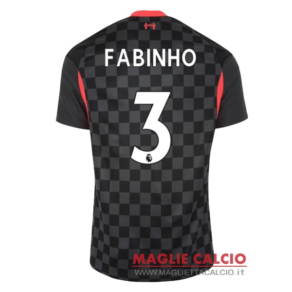 nuova maglietta liverpool 2020-2021 fabinho 3 terza
