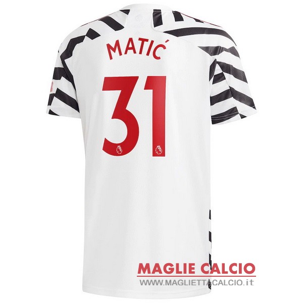 nuova maglietta manchester united 2020-2021 matic 31 terza