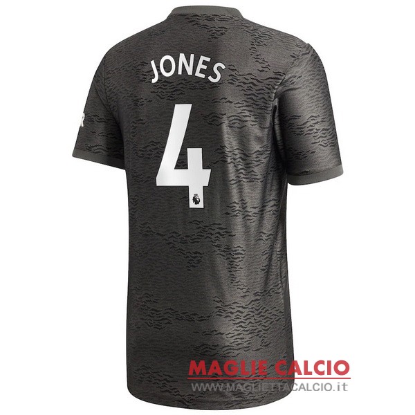 nuova maglietta manchester united 2020-2021 jones 4 seconda