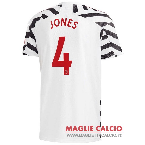 nuova maglietta manchester united 2020-2021 jones 4 terza