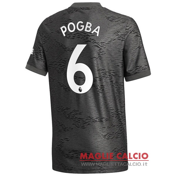 nuova maglietta manchester united 2020-2021 pogba 6 seconda