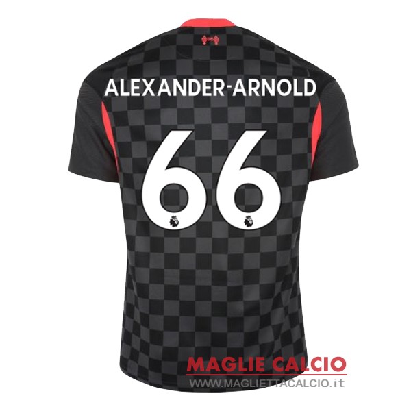 nuova maglietta liverpool 2020-2021 arnold 66 terza