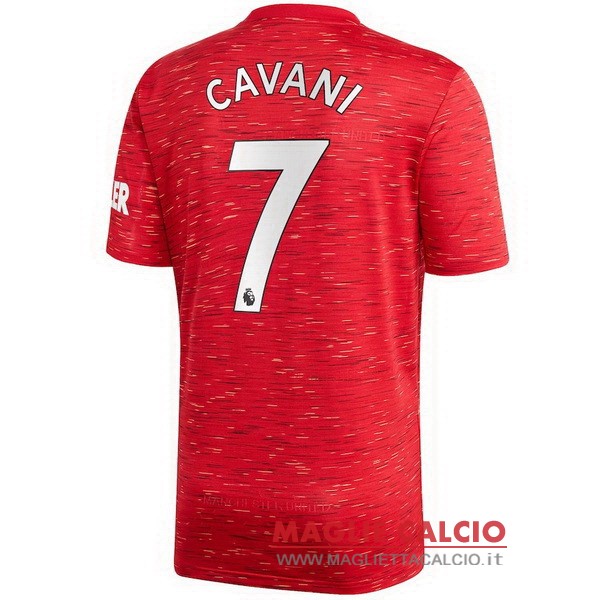 nuova maglietta manchester united 2020-2021 cavani 7 prima