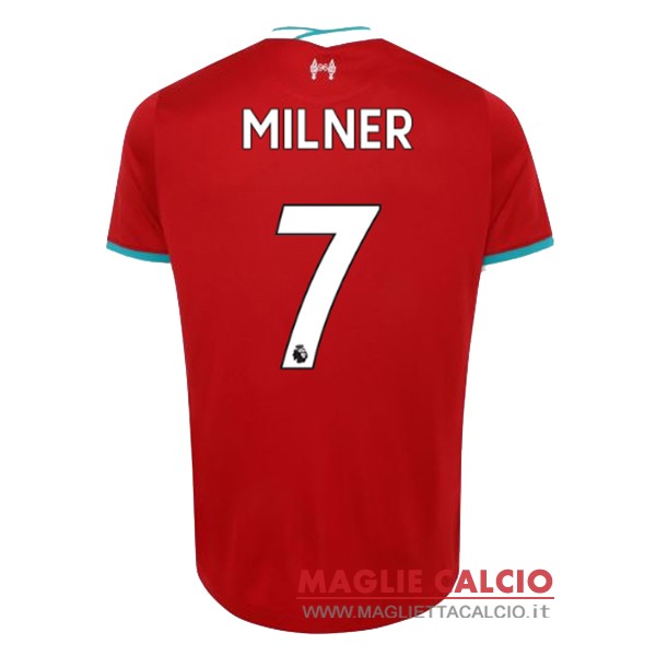 nuova maglietta liverpool 2020-2021 milner 7 prima