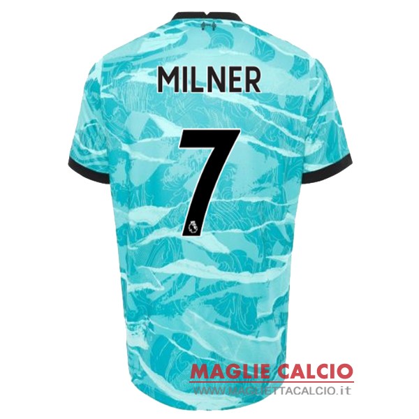 nuova maglietta liverpool 2020-2021 milner 7 seconda