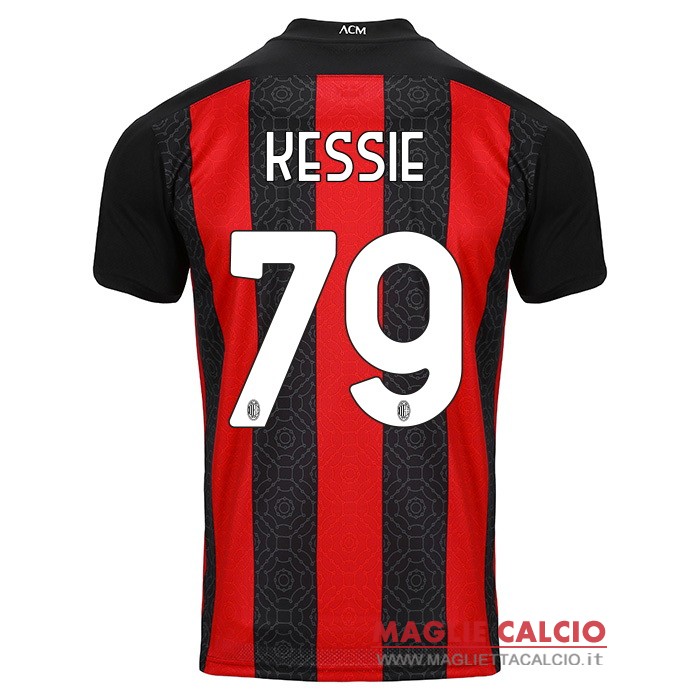 nuova maglietta ac milan 2020-2021 kessie 79 prima