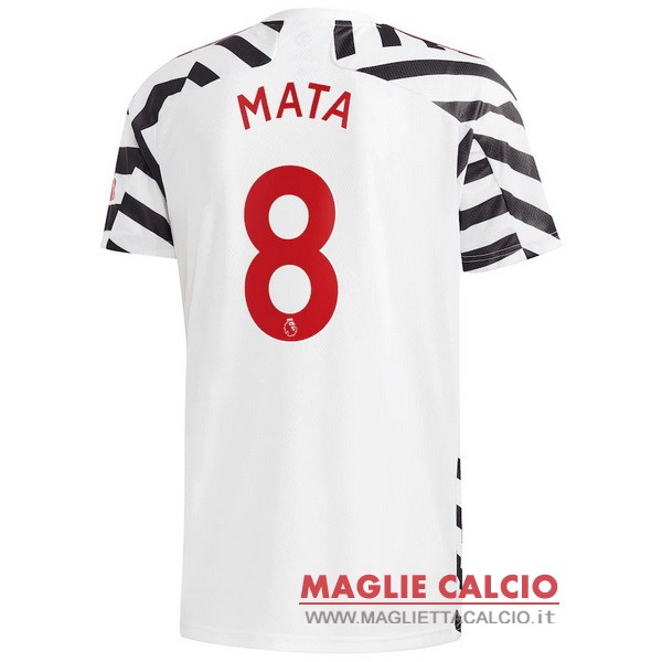 nuova maglietta manchester united 2020-2021 mata 8 terza