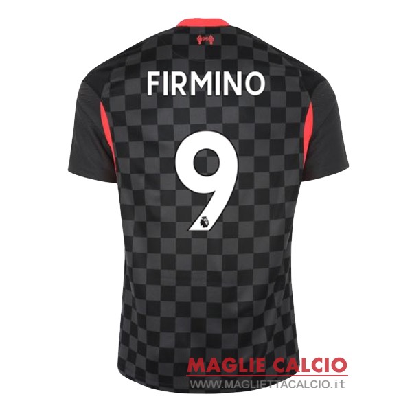 nuova maglietta liverpool 2020-2021 firmino 9 terza