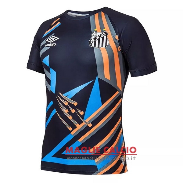 magliette portiere santos 2020-2021 nero