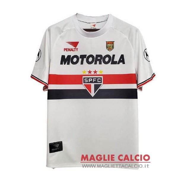 nuova prima magliette sao paulo retro 1999-2000