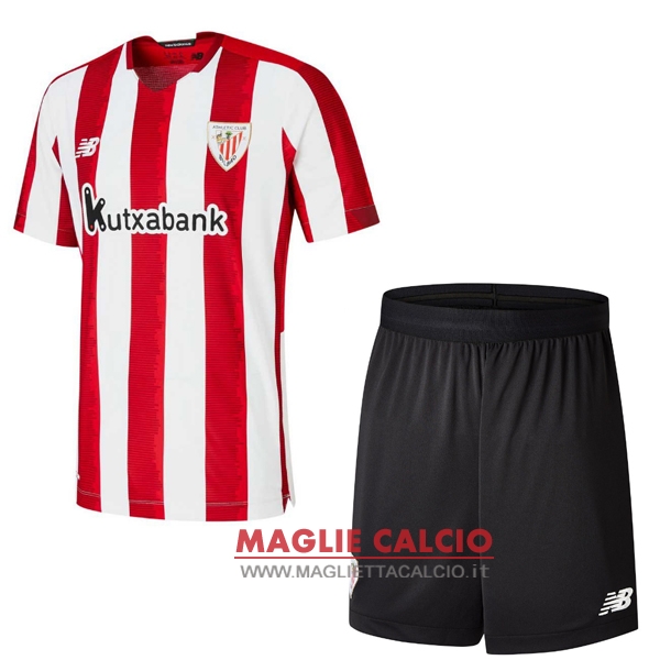 nuova prima magliette athletic bilbao set completo bambino 2020-2021