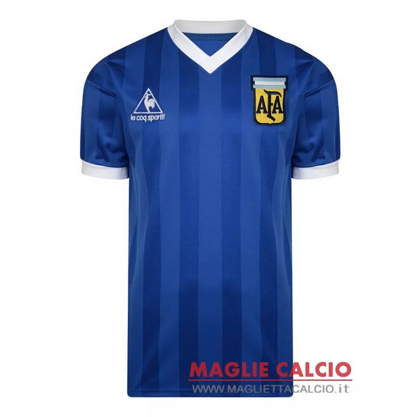 nuova seconda magliette nazionale argentina retro 1986