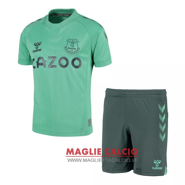 nuova terza magliette everton set completo bambino 2020-2021