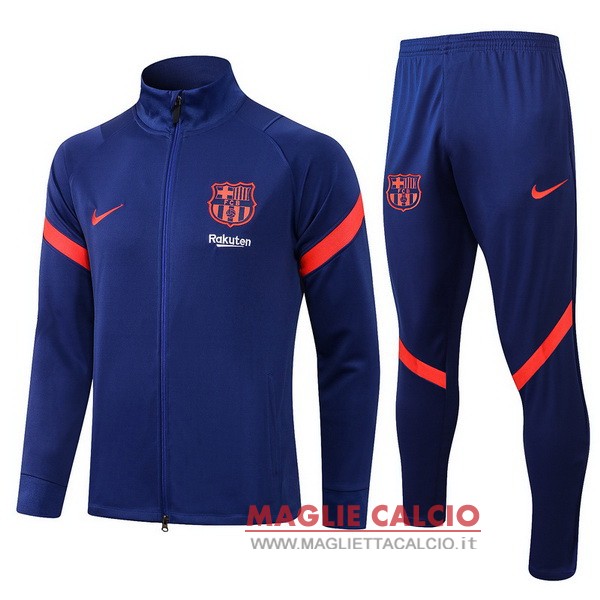 nuova barcelona set completo I blu arancione giacca 2021-2022